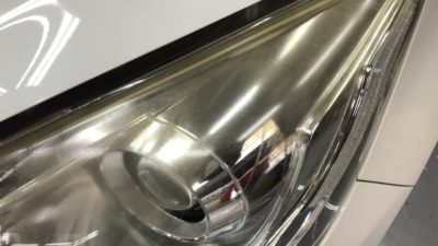ヘッドライト劣化ハードコート
